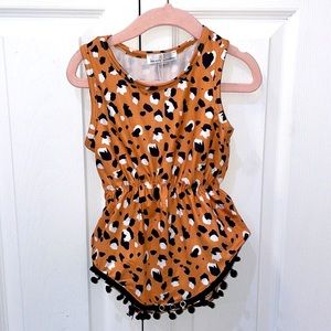 Leopard Romper